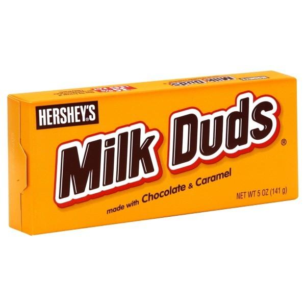 Hershey's Milk Duds with Chocolate and Caramel Big Pack, cioccolatini al caramello nel formato maxi
