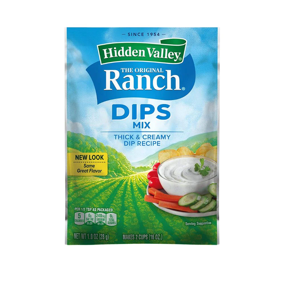 Hidden Valley The Original Ranch Dips Mix, preparato per salsa ranch da 28g
