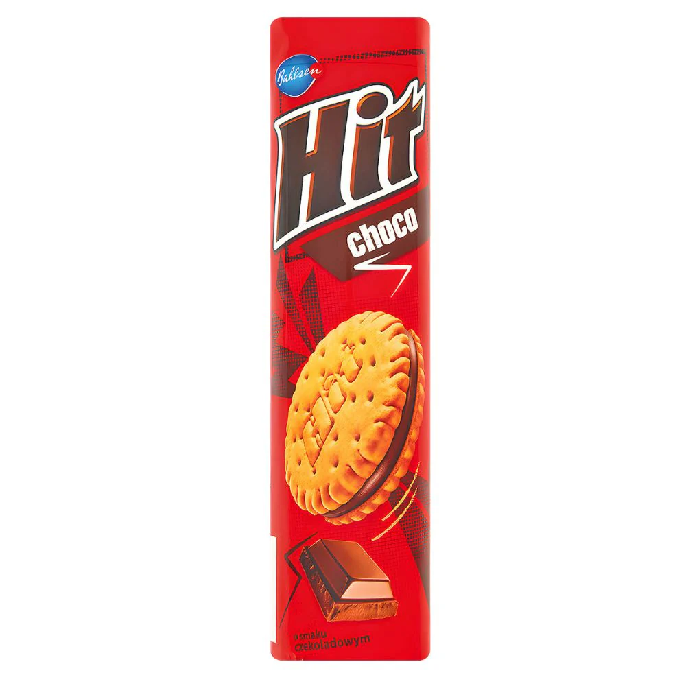 Hit Cookies Choco, biscotti con crema al cioccolato da 220g