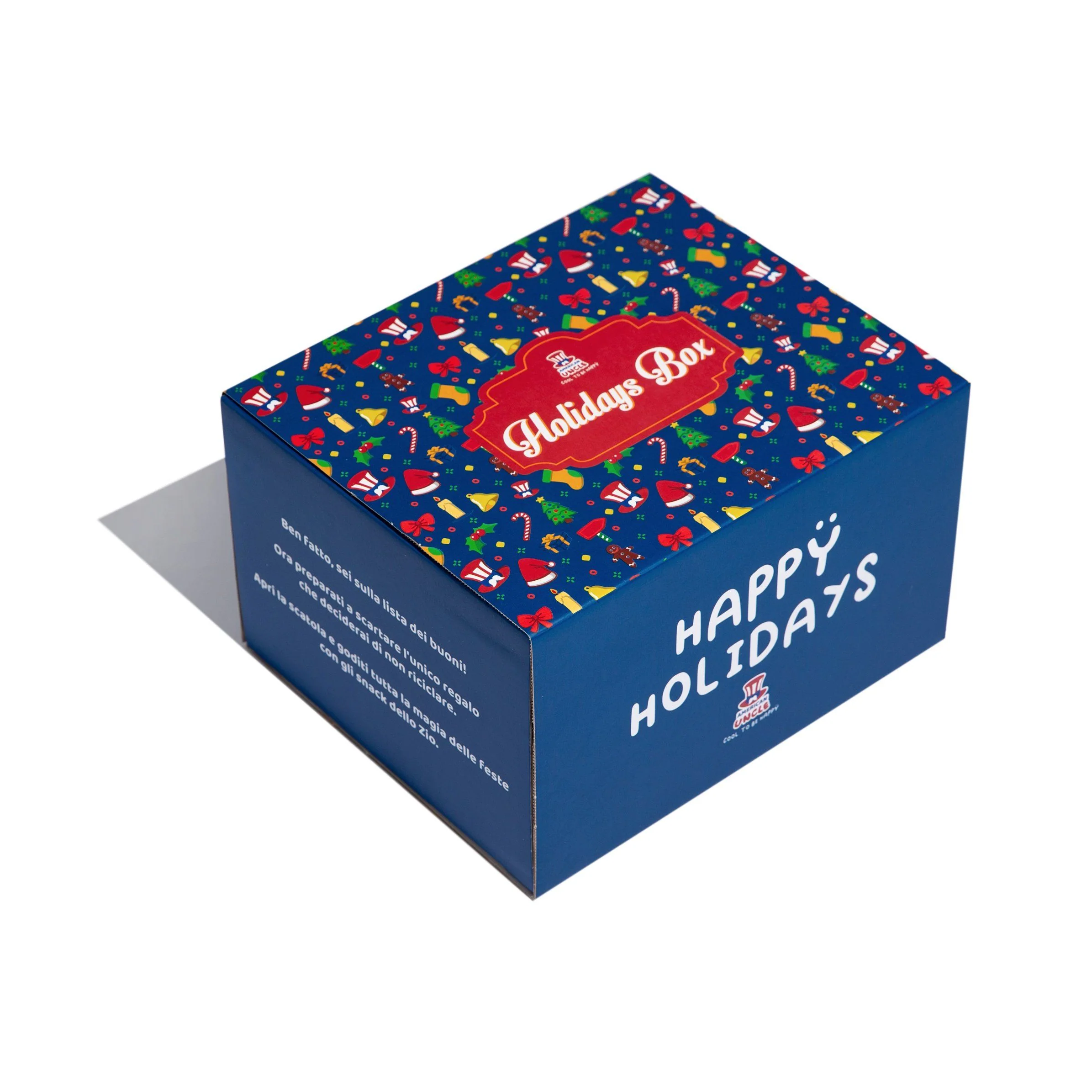 Holidays box, scatola a sorpresa da 40 prodotti dolci, salati e bevande - Image 2