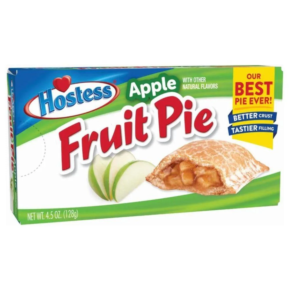 Hostess Apple Fruit Pie, tortina ripiena di crema di mele caramellate da 120g
