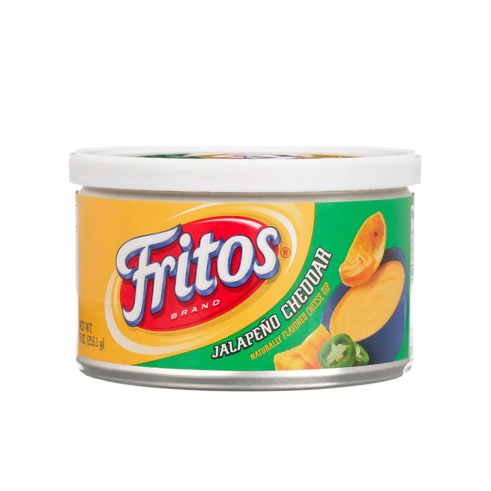 Fritos Jalapeno Cheddar, salsa al formaggio e peperoncino da 255g