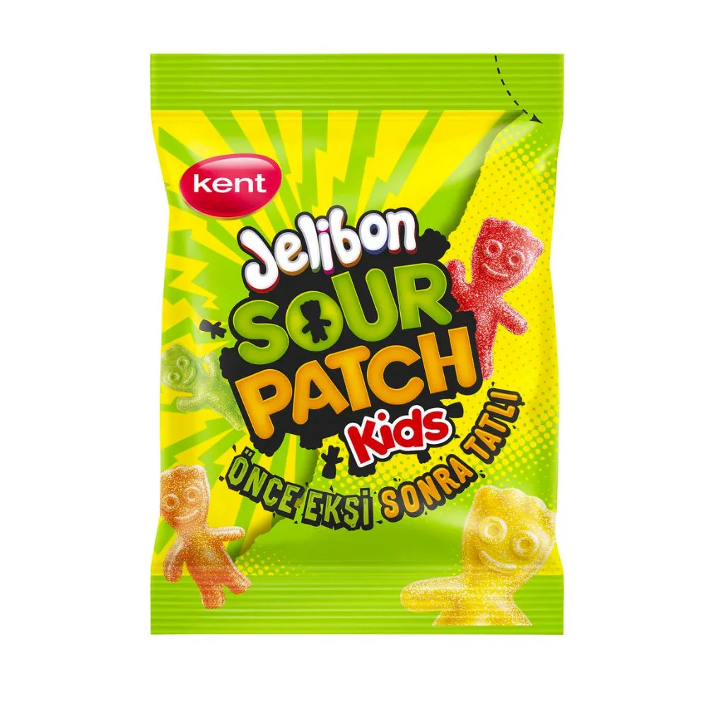 Jelibon Sour Patch Kids, caramelle gommose aspre da 80g