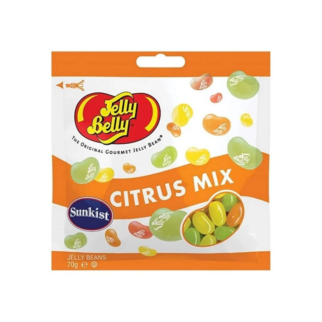 Jelly Belly Citrus mix, caramelle agli agrumi da 70g