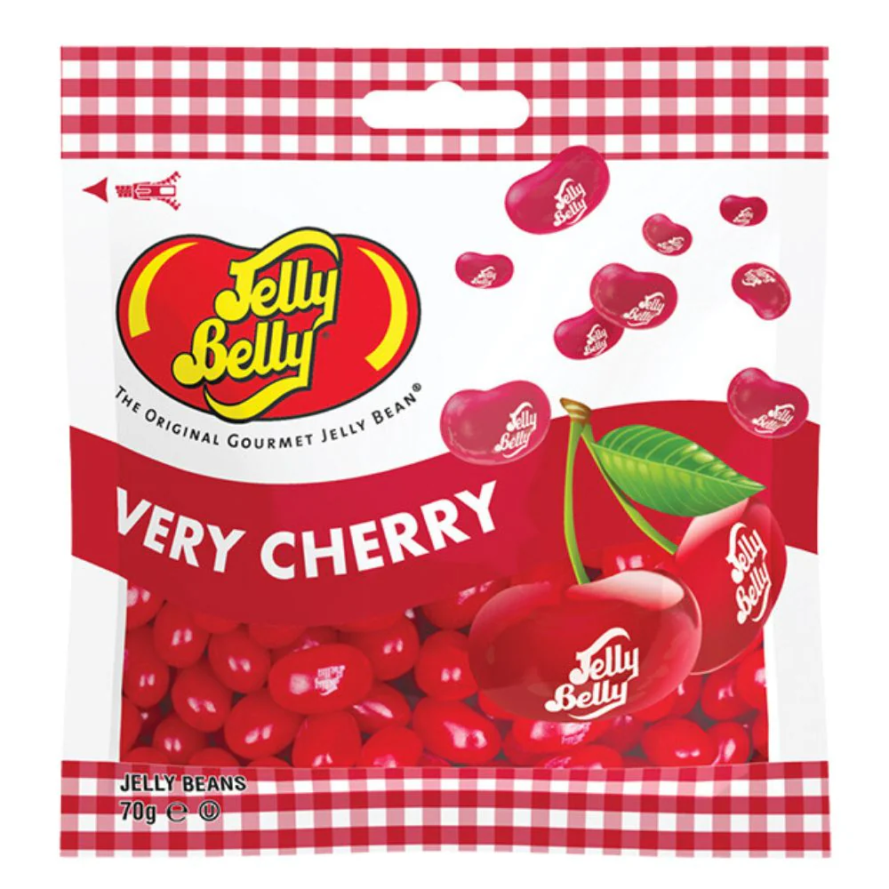 Jelly Belly Very Cherry, caramelle alla ciliegia da 70g