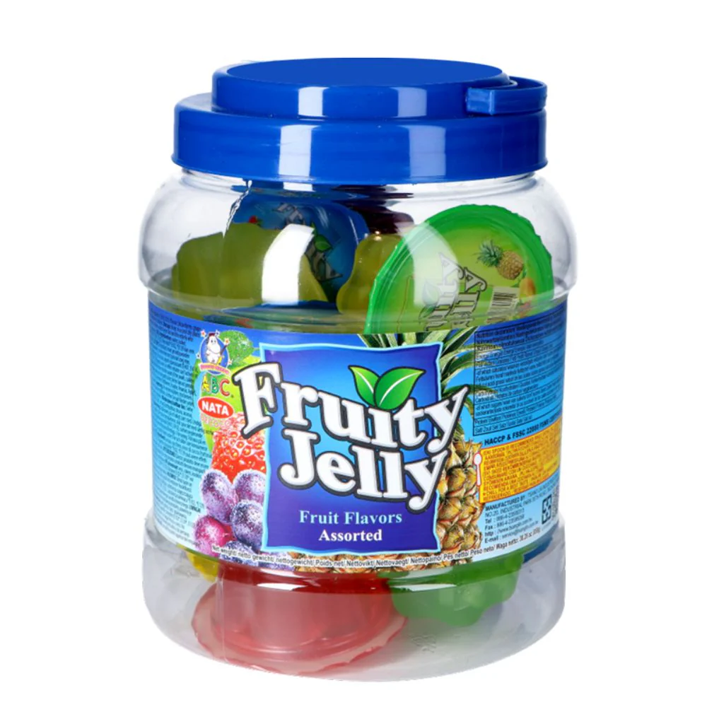Fruity Jelly, gelatine alla frutta con nata de cocco da 858g