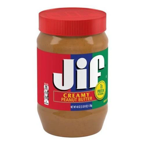 Jif Creamy Peanut Butter 1kg, crema spalmabile al burro d'arachidi nel formato maxi