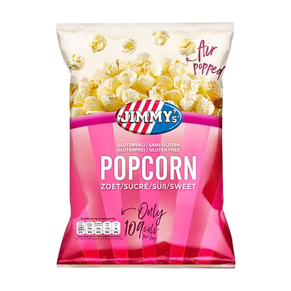 Jimmy's Popcorn Sweet, popcorn dolci da 27g