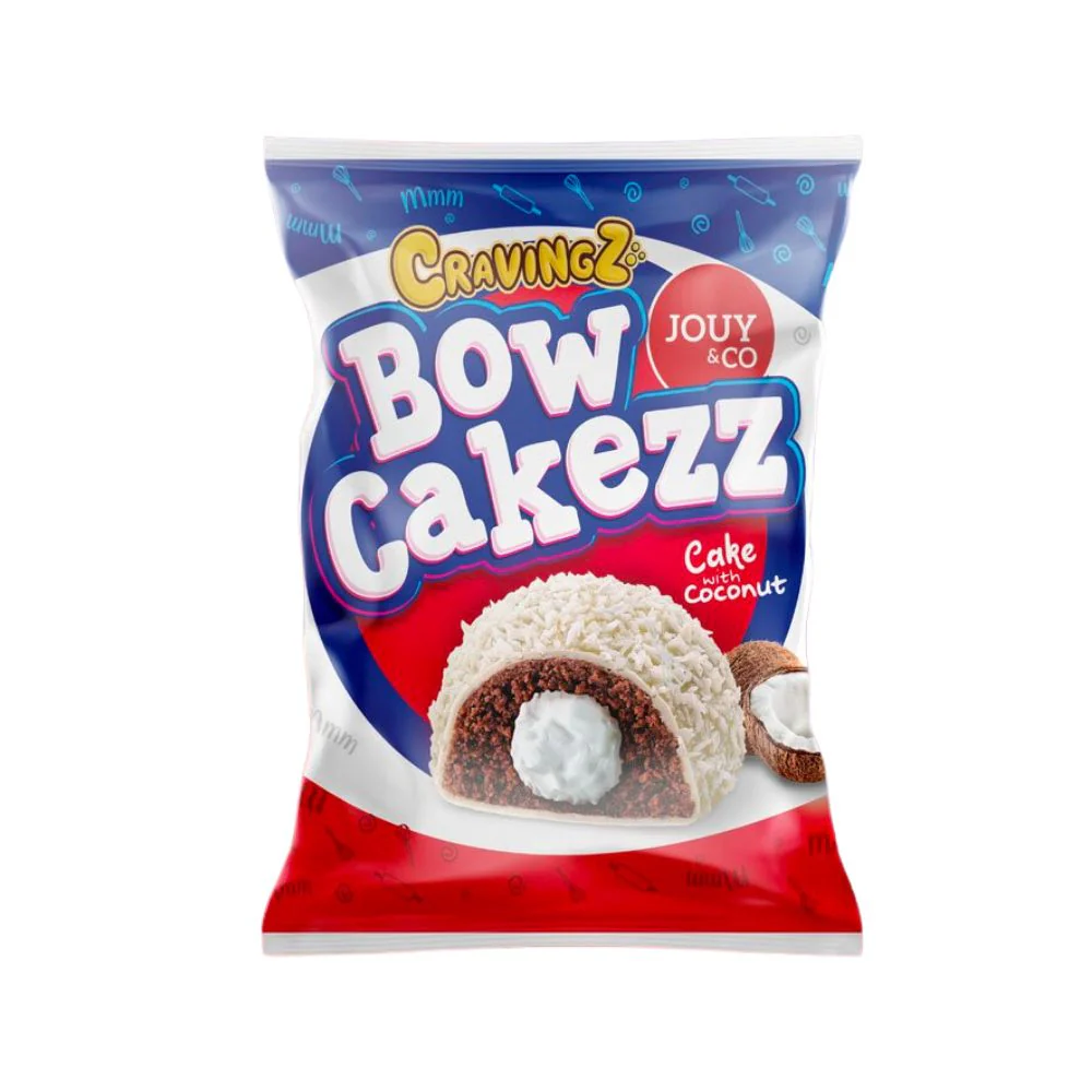 Jouy&Co Cravingz Bowcakes, merendine al cacao e al cocco da 35g