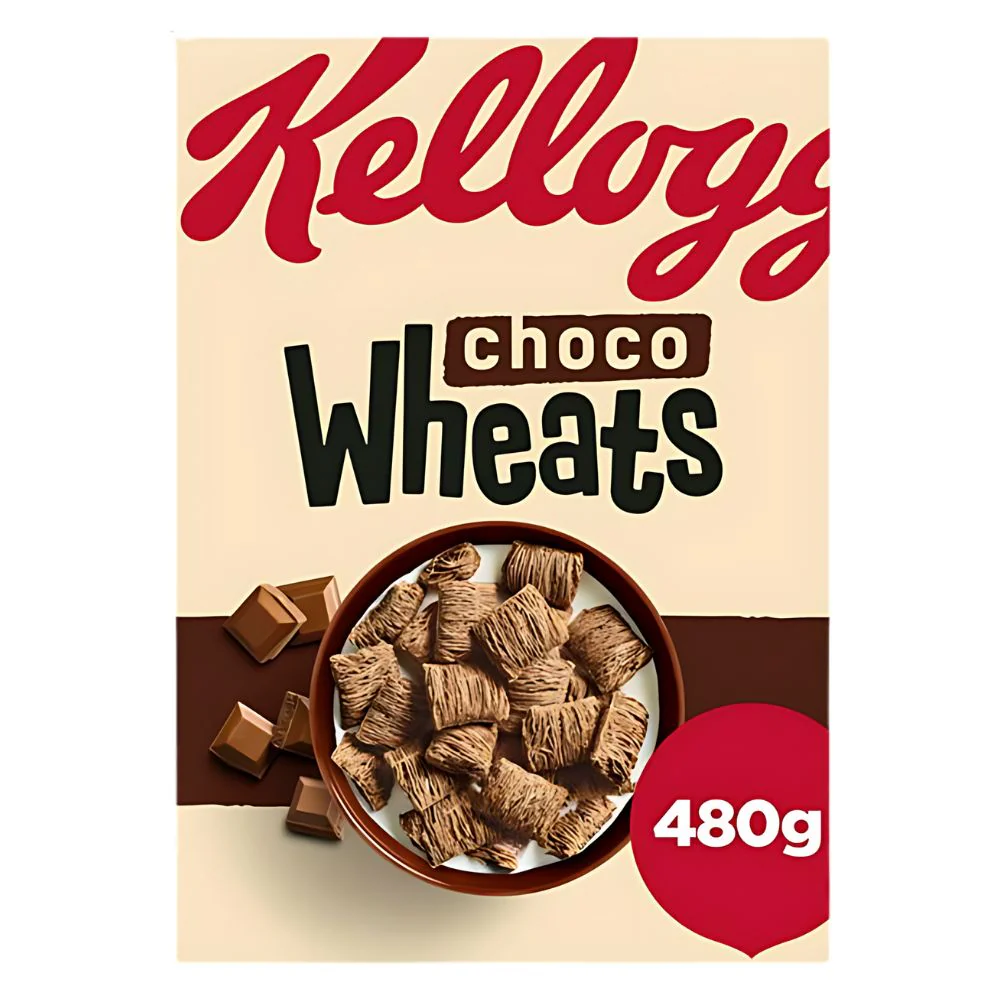 Kellogg's Choco Wheats, cereali ripieni di crema al cioccolato da 480g