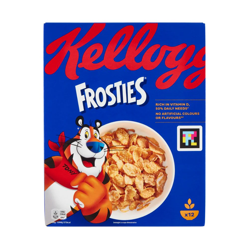 Kellogg's Frosties, fiocchi di mais da 375g