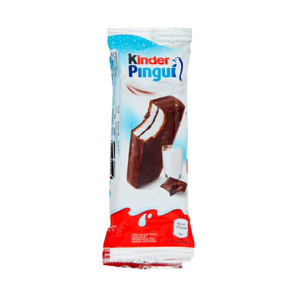 Kinder Pinguì, merendina al cioccolato e al latte da 30g