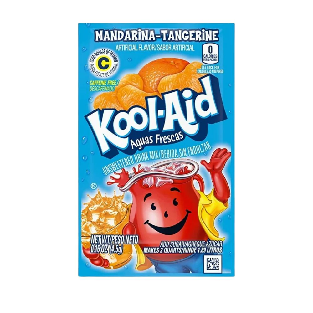 Kool Aid Tangerine, preparato per bevande al mandarino da 4.5g