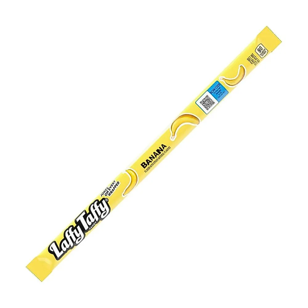 Laffy Taffy Banana, caramella gommosa alla banana da 22.9g