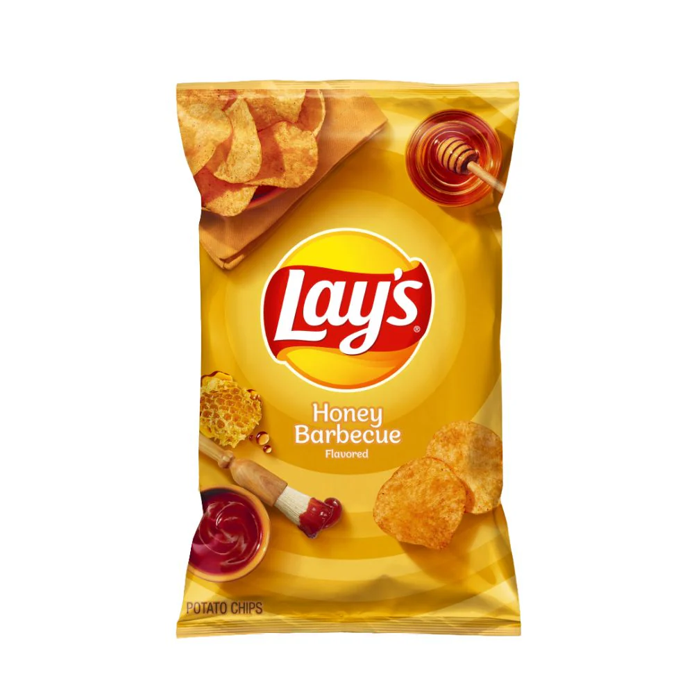 Lay's Honey Barbecue, patatine al miele e salsa barbecue da 50g