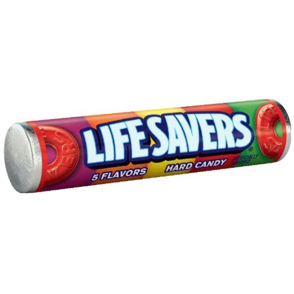 LifeSavers 5 Flavors Hard Candy, caramelle alla frutta da 24g