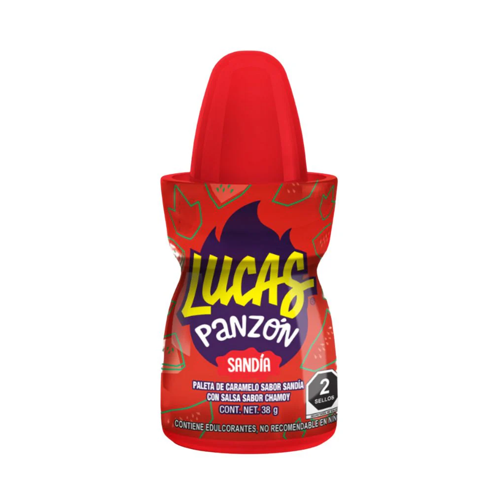 Lucas Panzon Sandia, caramella al gusto di anguria da 38g