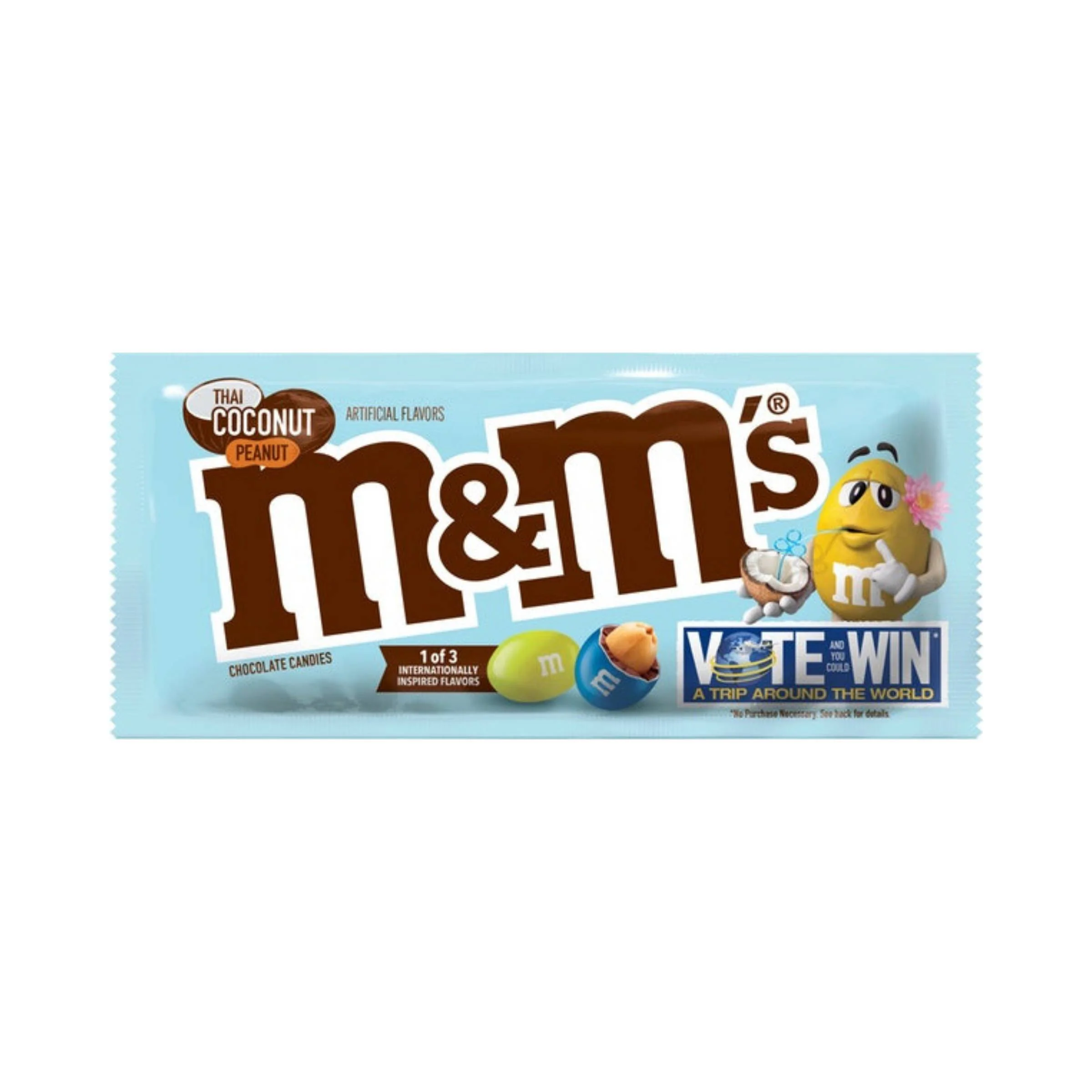 M&M's Coconut Peanut, m&m's al cocco da 49.3g