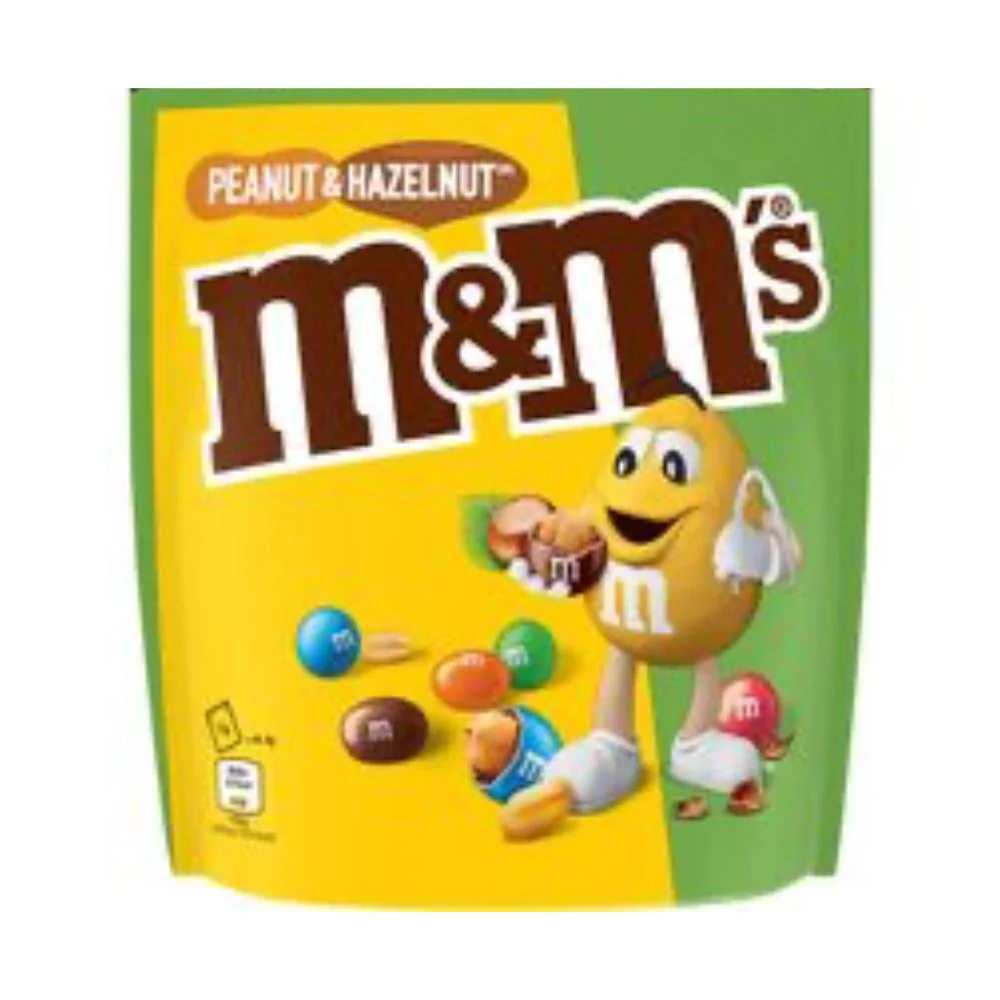 M&M's Peanuts & Hazelnut Limited Edition, m&m's con arachidi e nocciole in edizione limitata da 187g