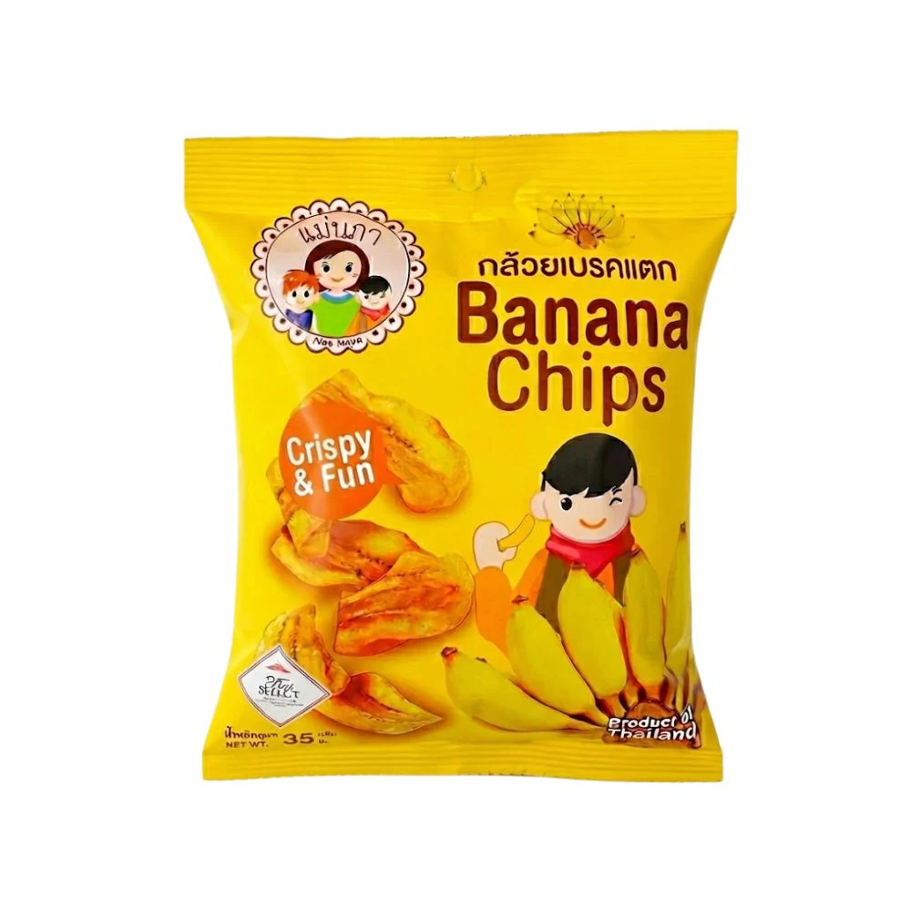 Mae Napa Banana Chips, chips di banana da 35g