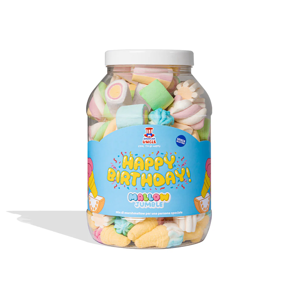Mallow Jumble “Happy Birthday”, barattolo di marshmallow da comporre con i tuoi gusti preferiti - Image 3