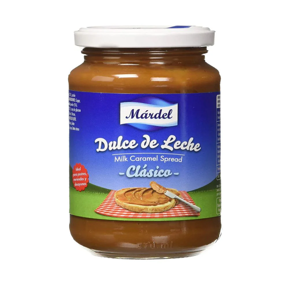 Mardel Dulce De Leche Clasico, crema spalmabile al latte e caramello da 250g