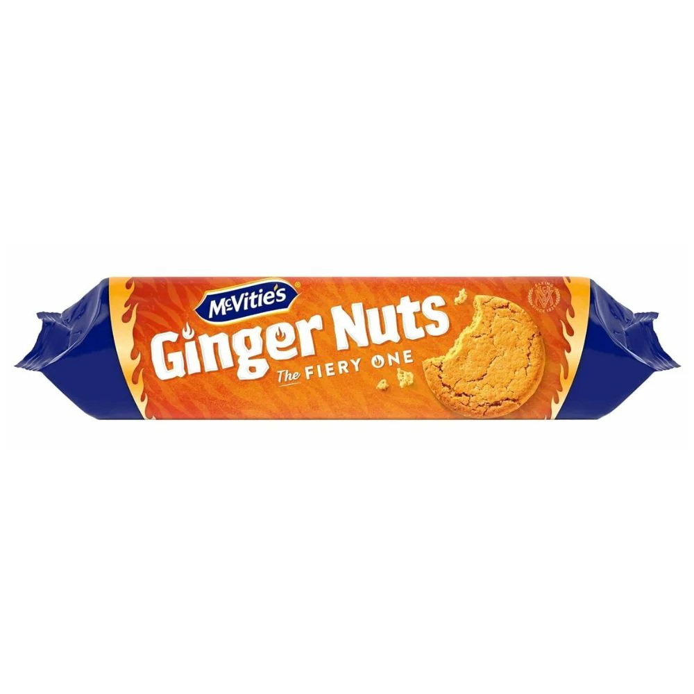 McVities Ginger Nuts Biscuits, biscotti allo zenzero da 250g