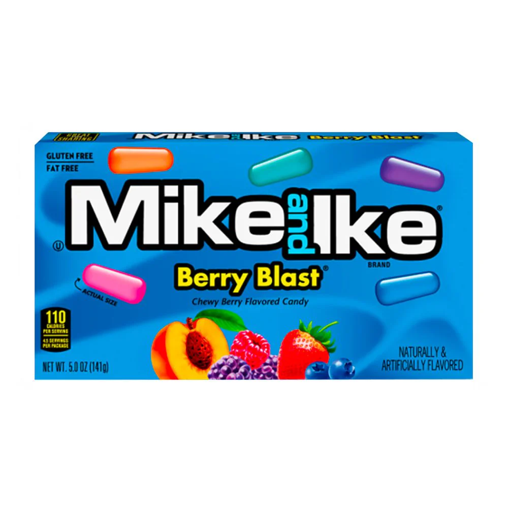 Mike and Ike Berry Blast, caramelle al gusto di frutta da 141g
