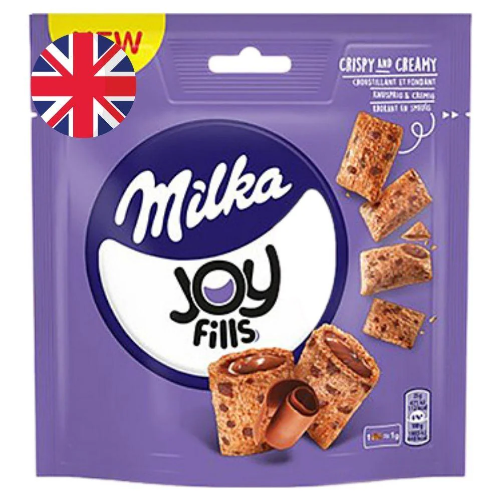 Milka Joy Fills, tocchetti ripieni di cioccolato Milka da 90g