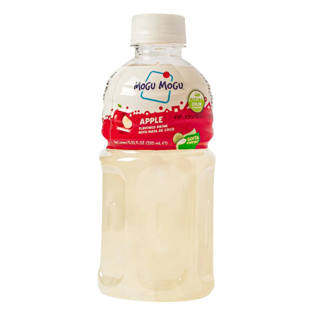 Mogu Mogu Apple Juice, bevanda al succo di mela e nata de coco da 320ml