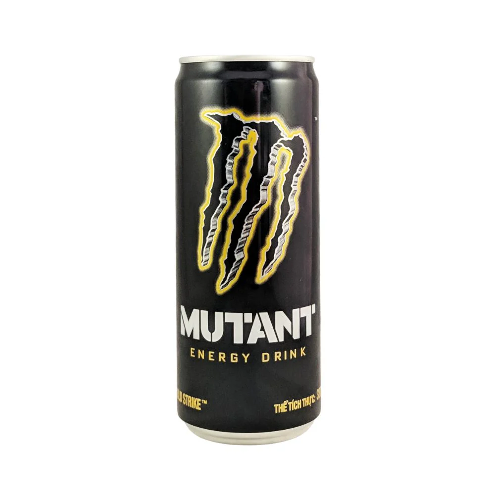 Monster Energy Mutant Gold Strike, energy drink al ginseng da 330ml
