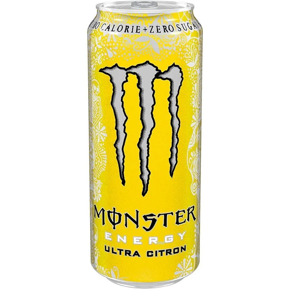 Monster Energy Ultra Citron, energy drink al limone da 500ml