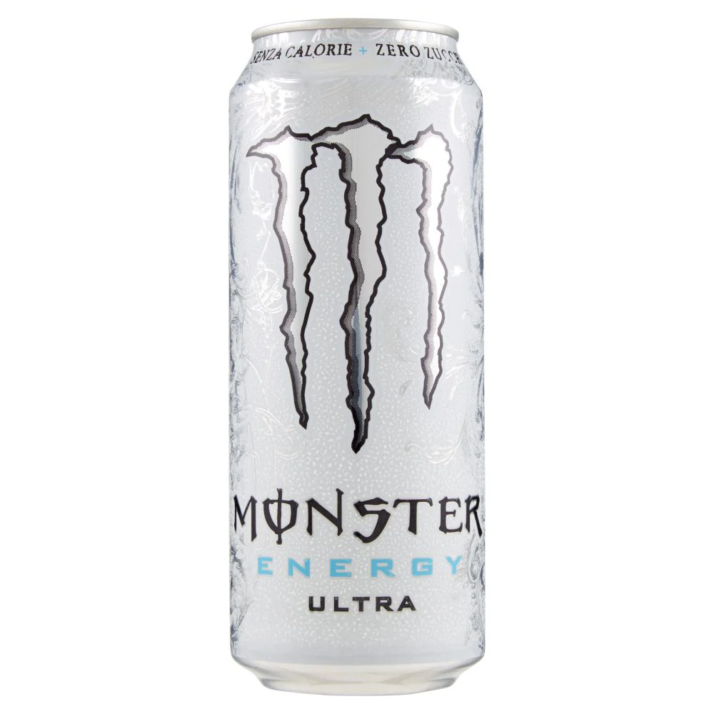 Monster Energy Ultra White, energy drink alla frutta da 500ml