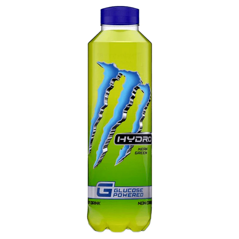 Monster Hydro Mean Green, energy drink al limone e lime da 750 ml
