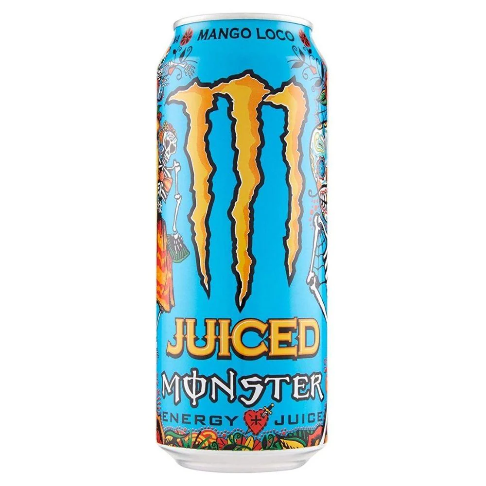 Monster Mango Loco, energy drink al mango da 500ml