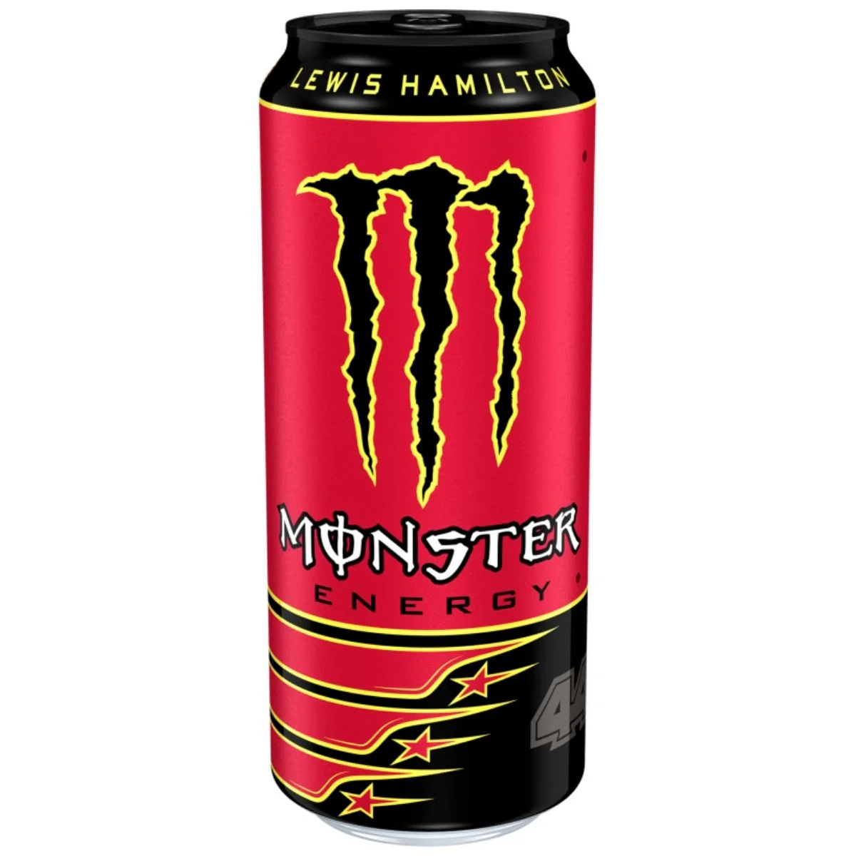 (Monster non da collezione, danneggiata) Monster Energy Lewis Hamilton, energy drink alla frutta da 500ml
