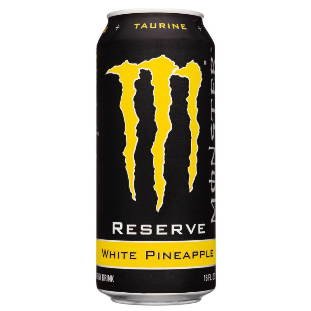 Monster Reserve White Pineapple, energy drink all'ananas da 473ml