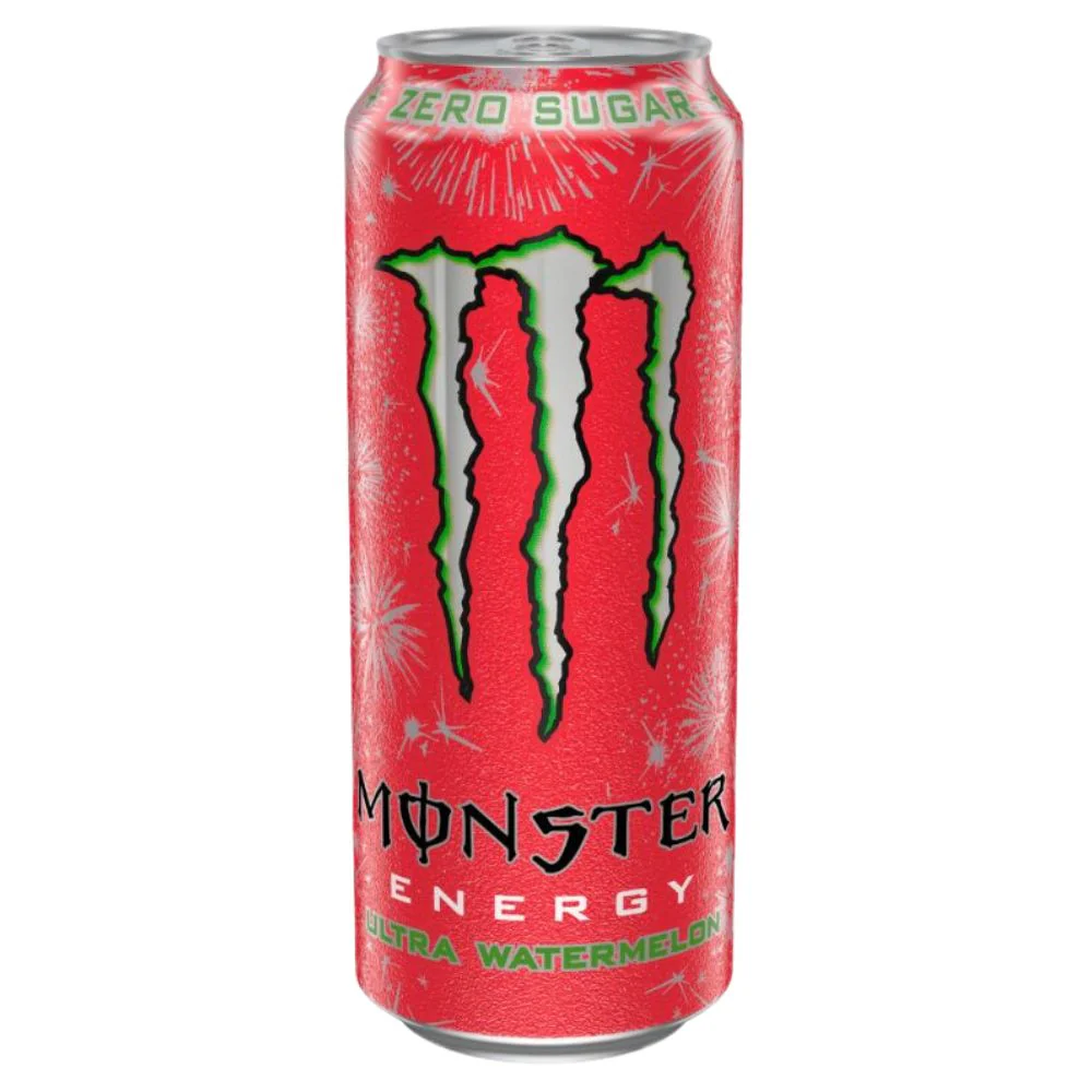 Monster Watermelon, energy drink all'anguria da 500ml