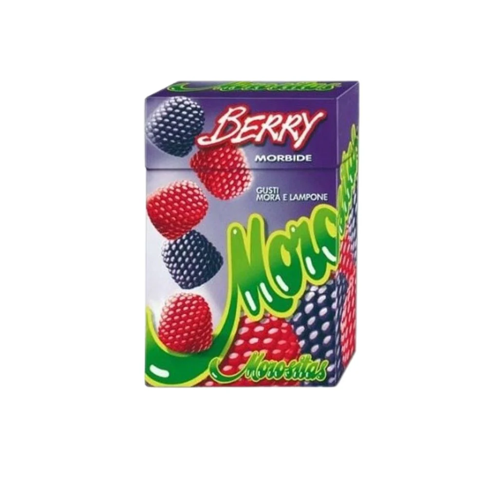 Morositas Berry, caramelle al gusto di mora e lampone da 50g
