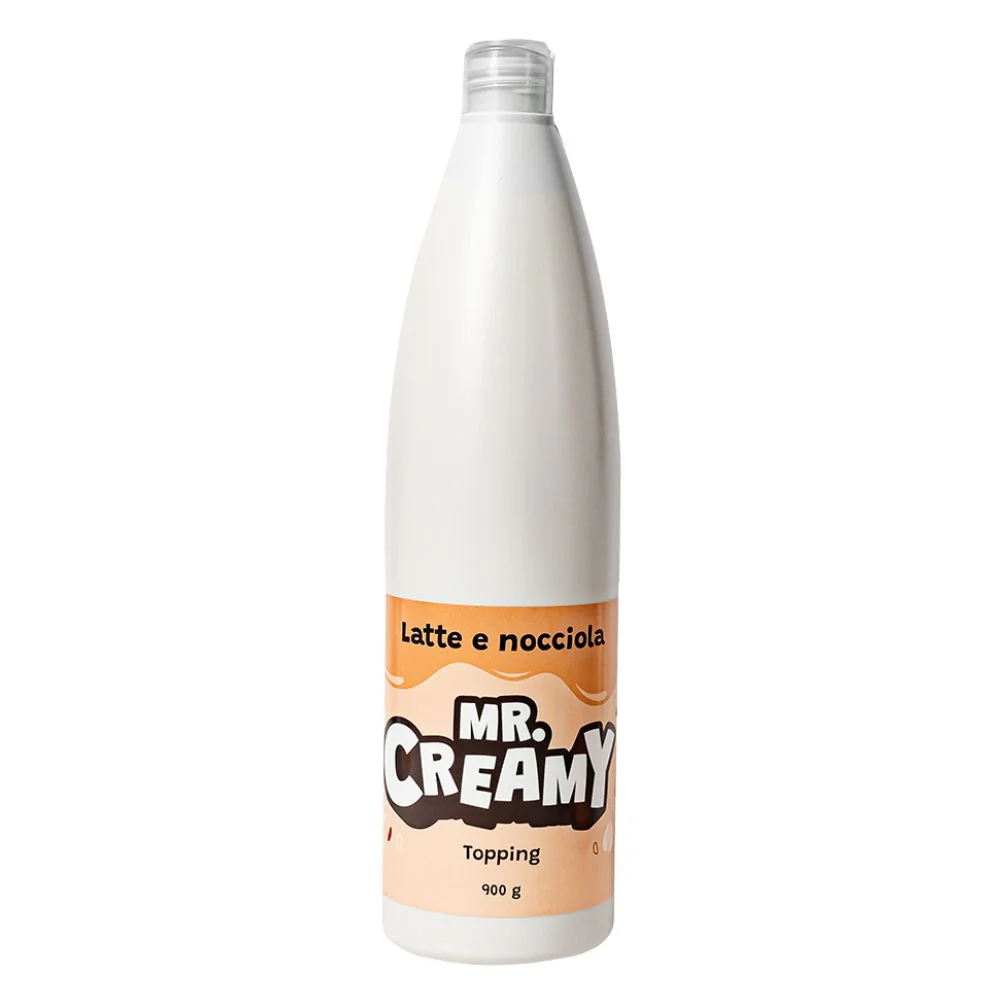 Mr. Creamy Latte e Nocciola Topping, topping al latte e nocciola da 900g
