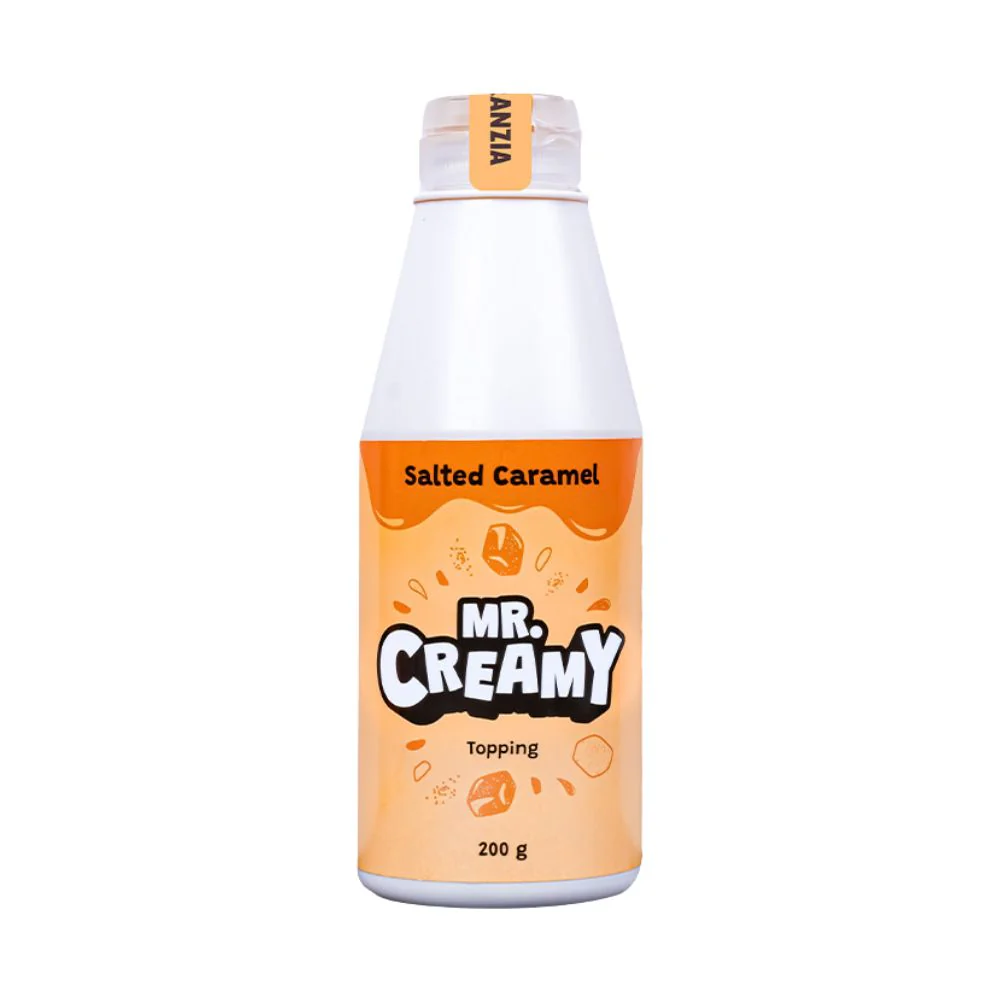 Mr. Creamy Salted Caramel Topping, topping al caramello salato da 200g