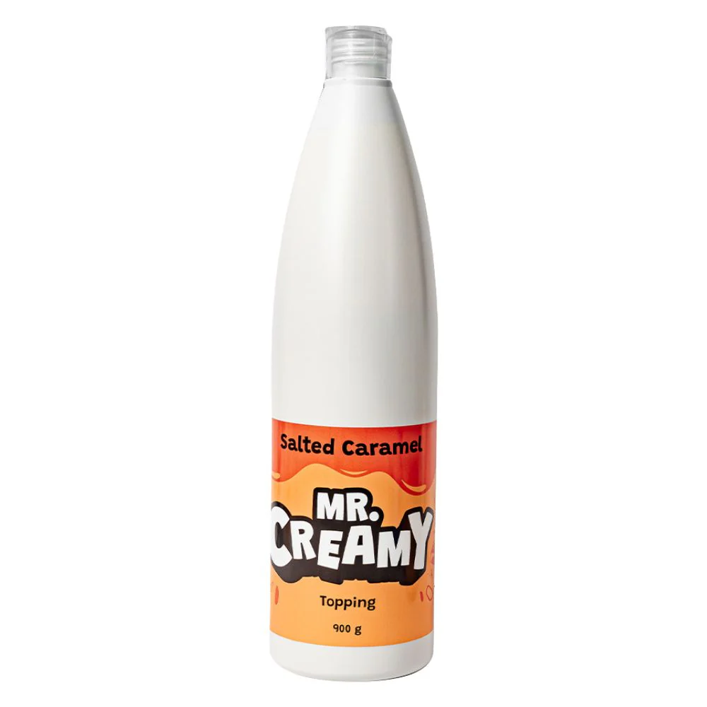 Mr. Creamy Salted Caramel Topping, topping al caramello salato da 900g
