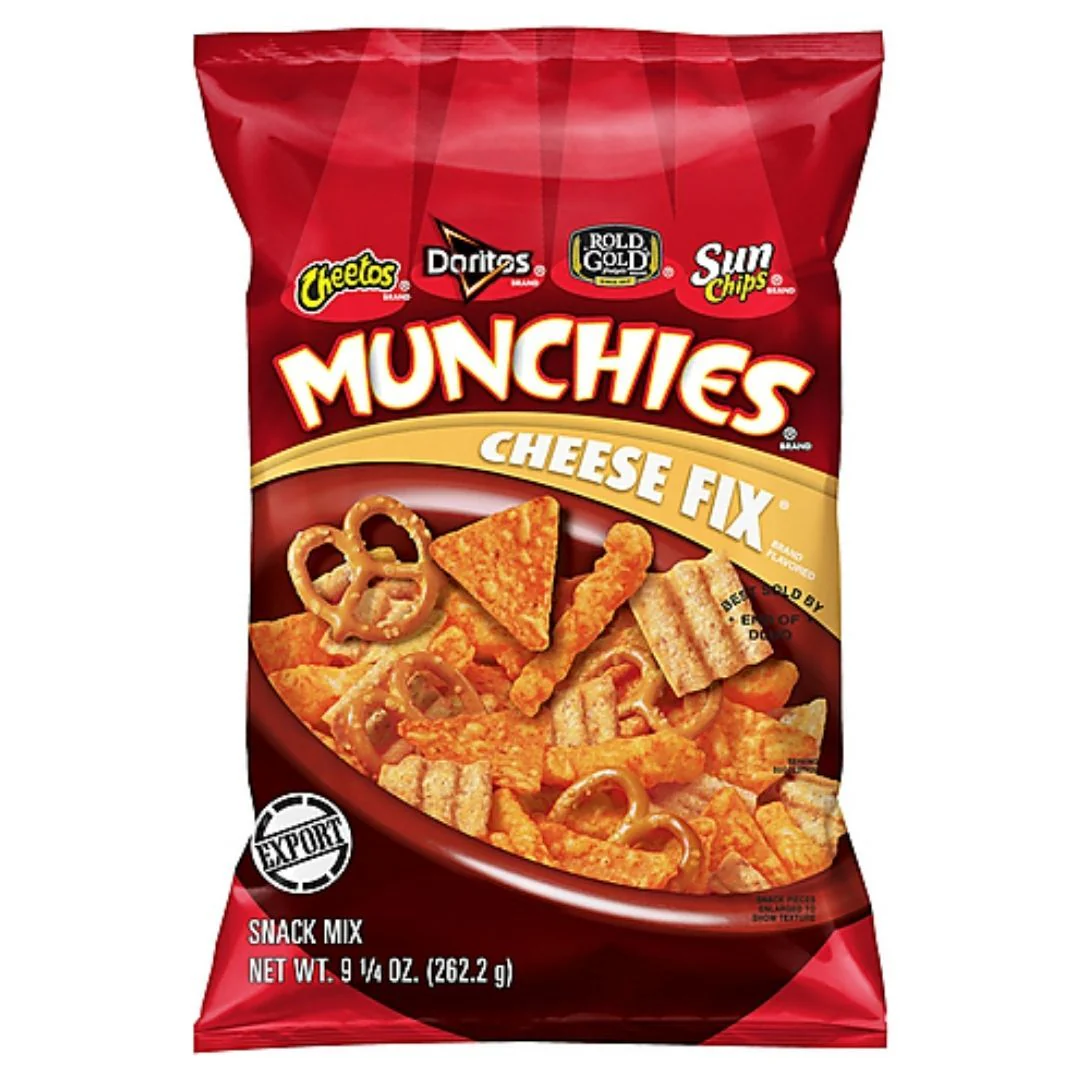 Munchies Cheese Fix, mix snack salati da 262g