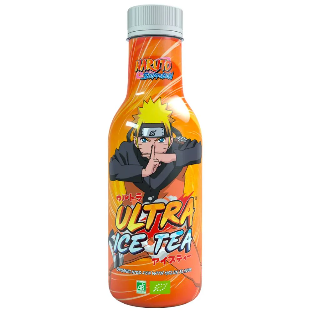 Naruto Ultra Ice tea, tè nero al gusto di melone da 500ml