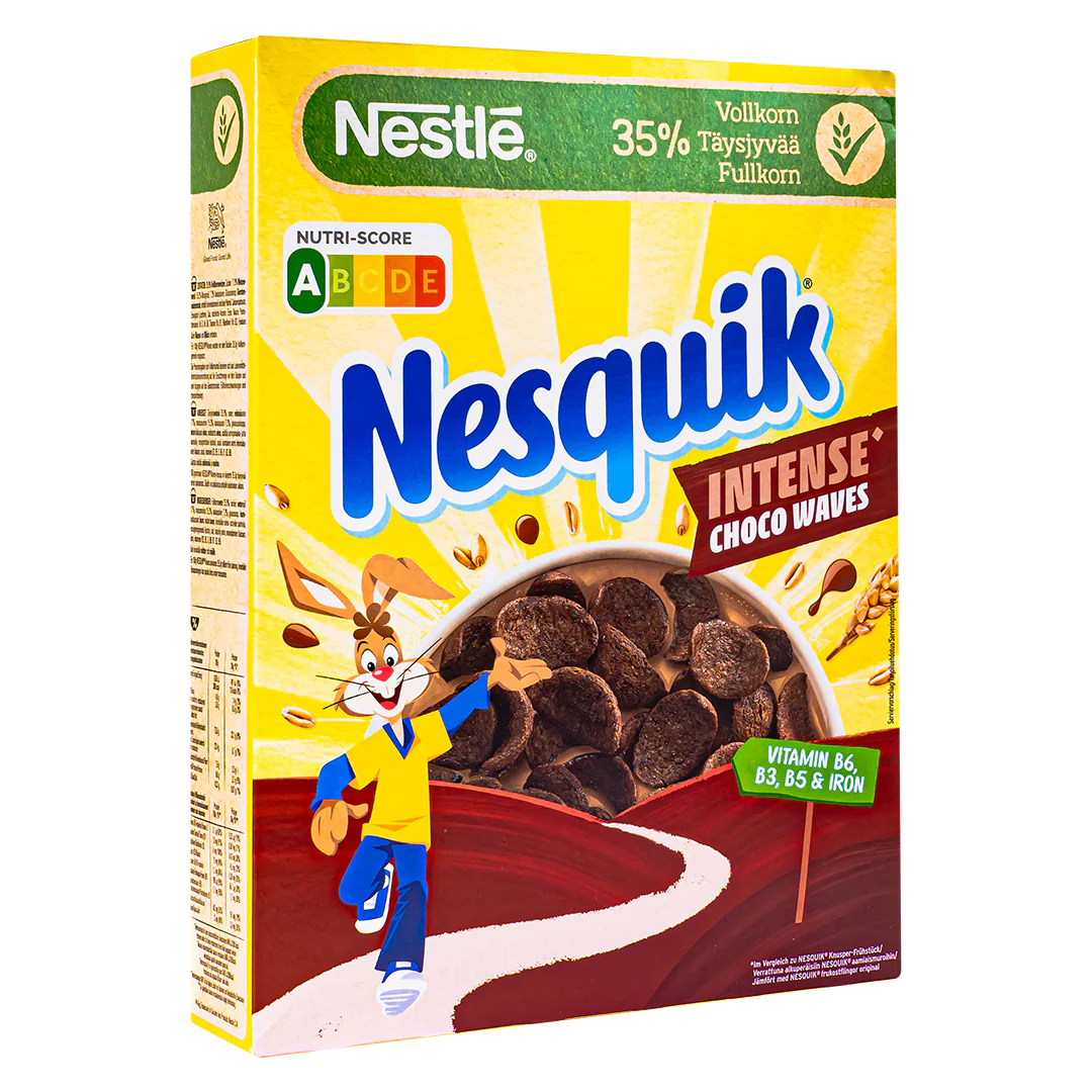 Nesquik Intense Choco Waves, cereali al cioccolato da 300g