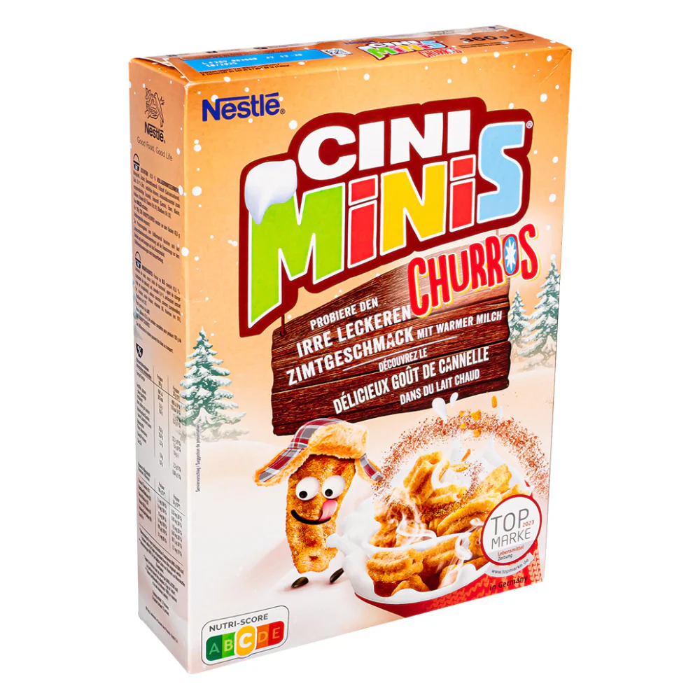 Nestlè Cini Minis Churros, churros alla cannella da 360g