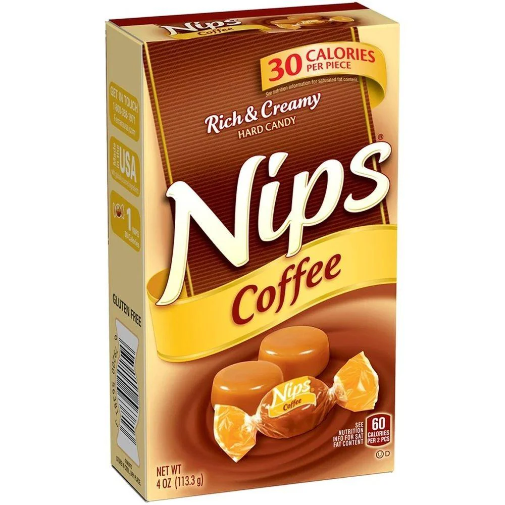 Nips Coffee, caramelle al caffè da 113.3g