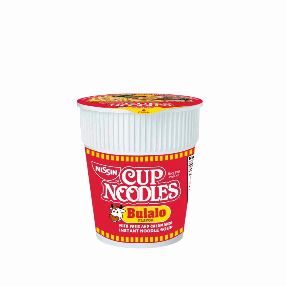 Nissin Cup Noodle Bufalo Flavor, noodle al gusto di manzo da 40g