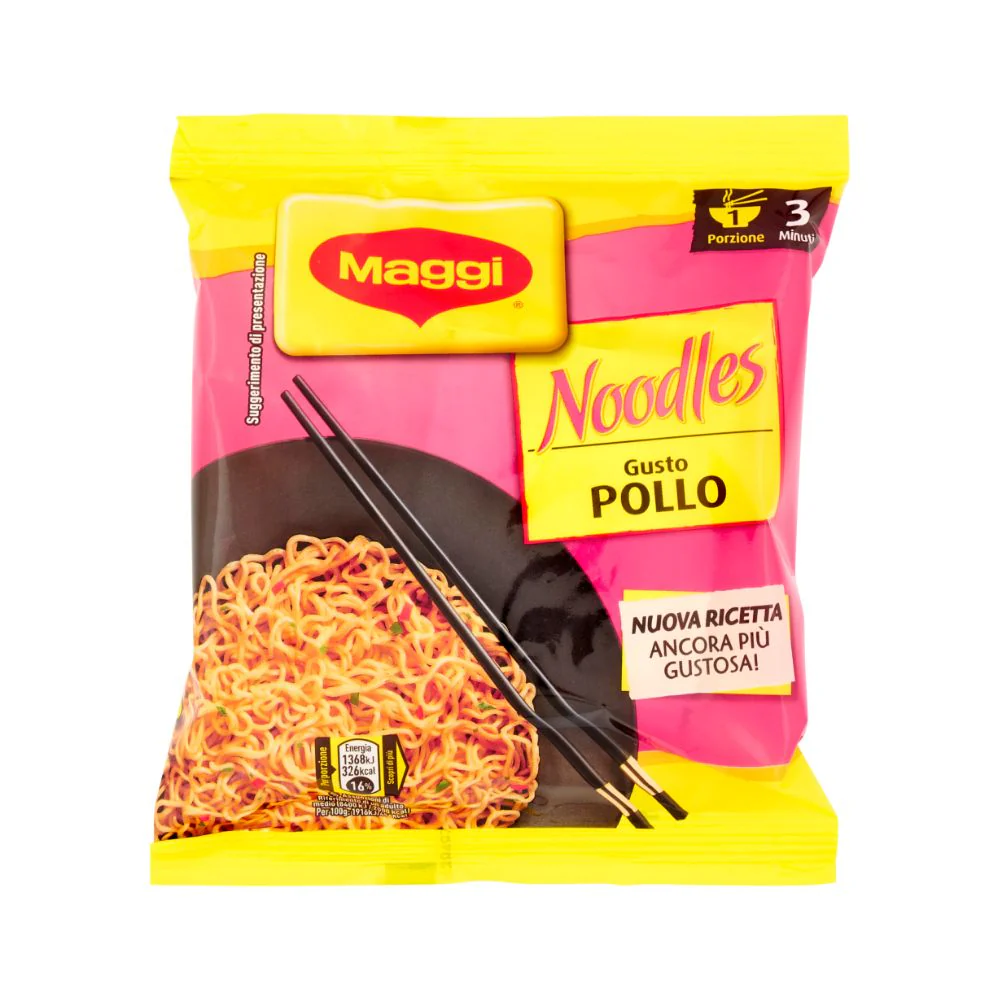 Noodles Maggi, noodles al pollo da 71g
