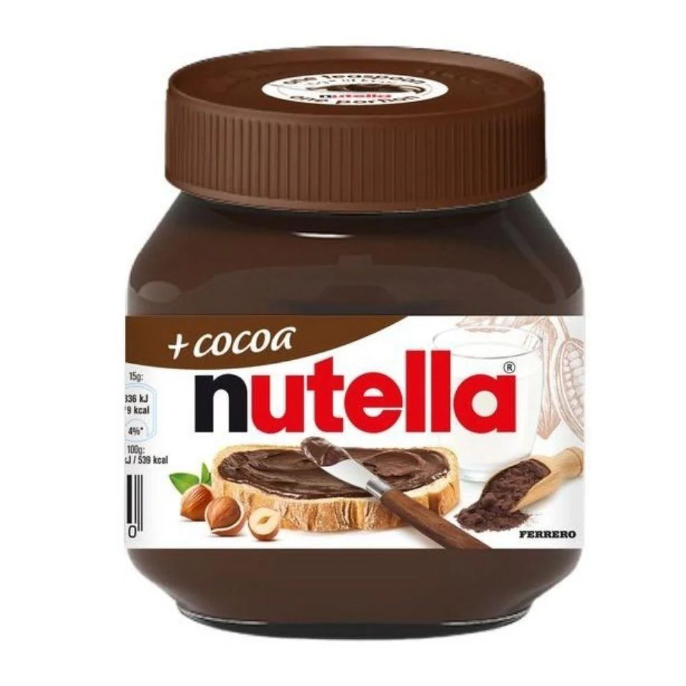 Nutella Plus Cocoa, crema alle nocciole con cacao da 350g
